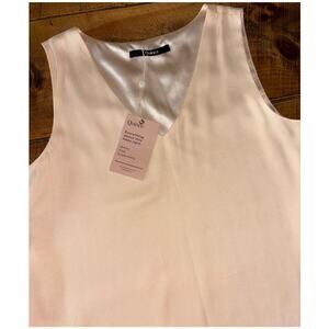Quince Women's Blush Silk Sleeveless Shell Top